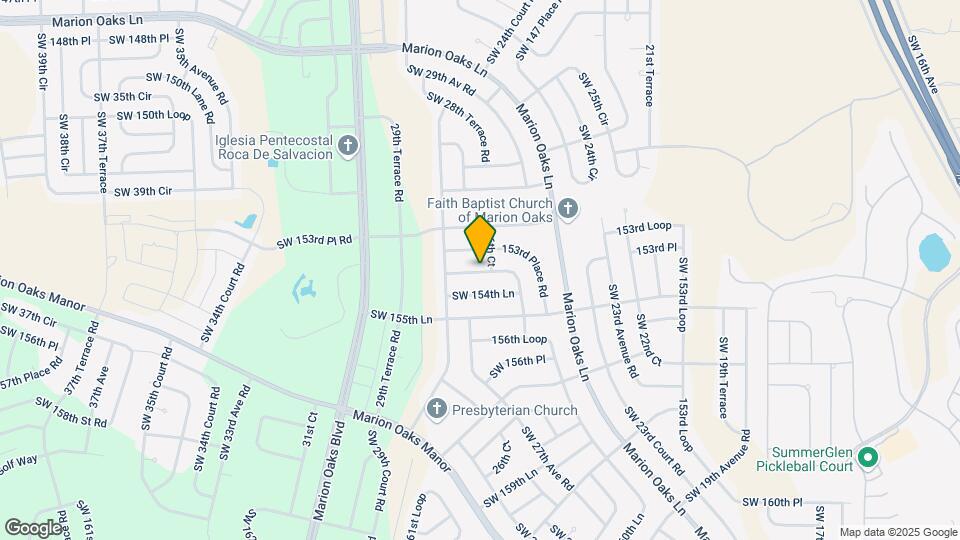 2679 SW 154th Place Rd Map and Location Details