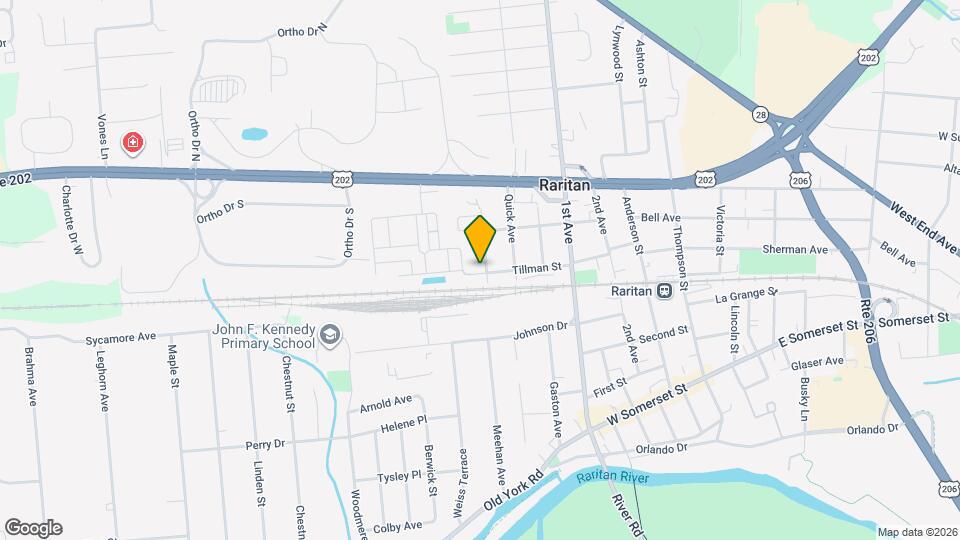 401 Tillman St Map and Location Details