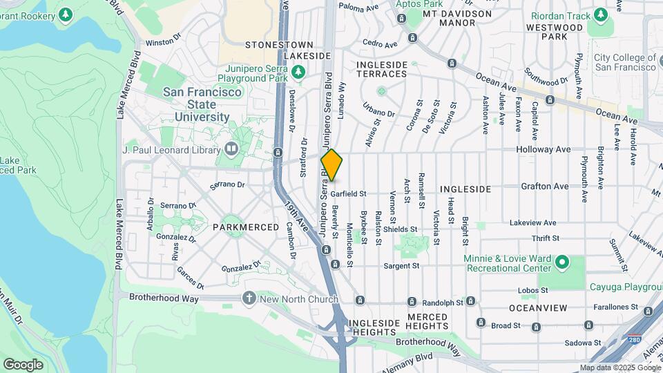217 Beverly St Map and Location Details