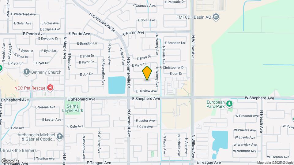 2638 E Skyview Ave Map and Location Details