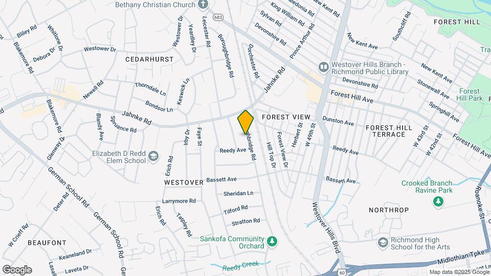 1016 Boroughbridge Rd Map and Location Details