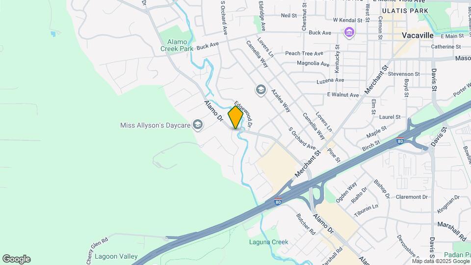 600 Alamo Dr Map and Location Details