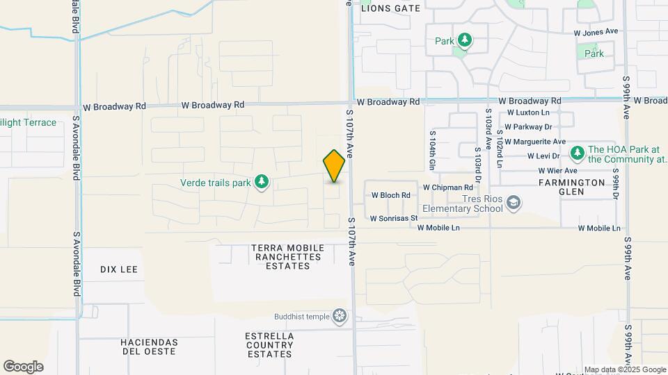10735 W Chipman Rd Map and Location Details