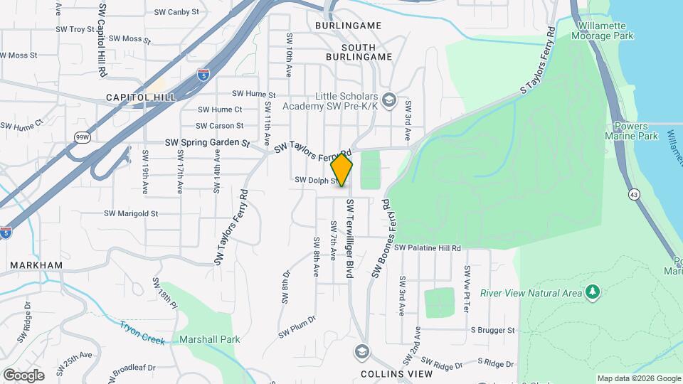 623 SW Lobelia St Map and Location Details