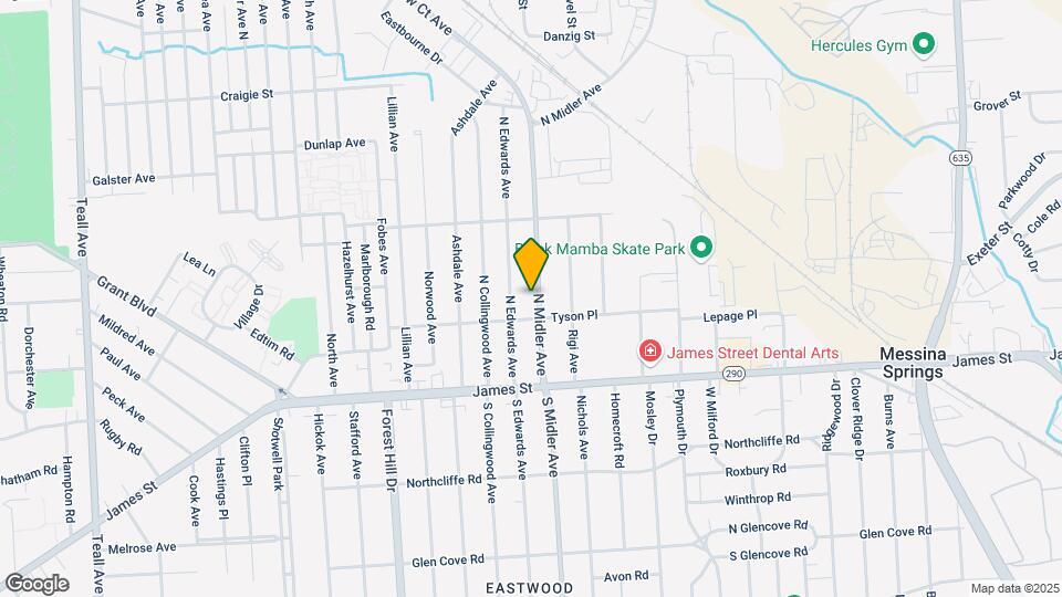 217 N Midler Ave Map and Location Details