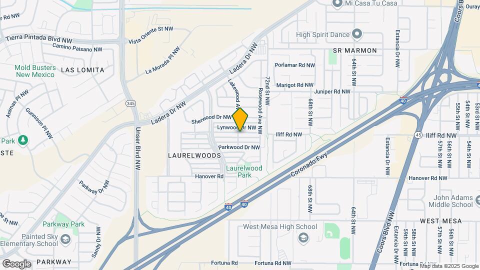 7425 Maplewood Dr NW Map and Location Details