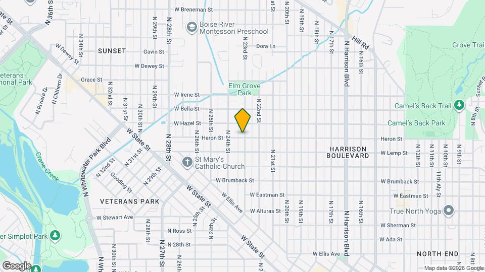 2300 Heron St Map and Location Details