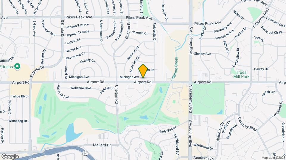 3661 Michigan Ave, Unit #4 Map and Location Details