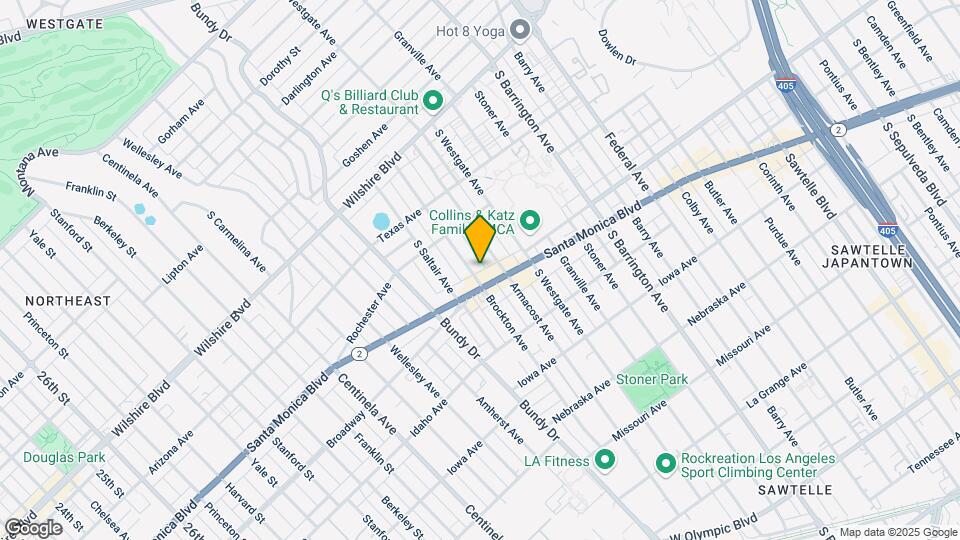 1456 Brockton Ave Map and Location Details