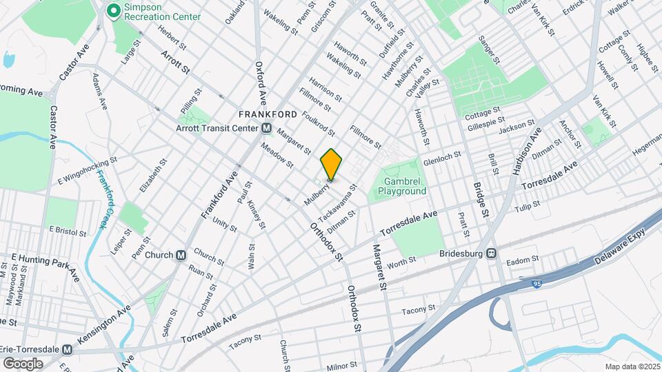 4655 Mulberry St Map and Location Details