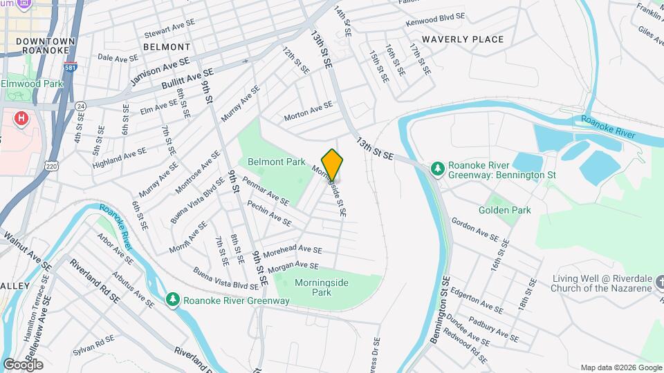 1503 Morningside St SE Map and Location Details