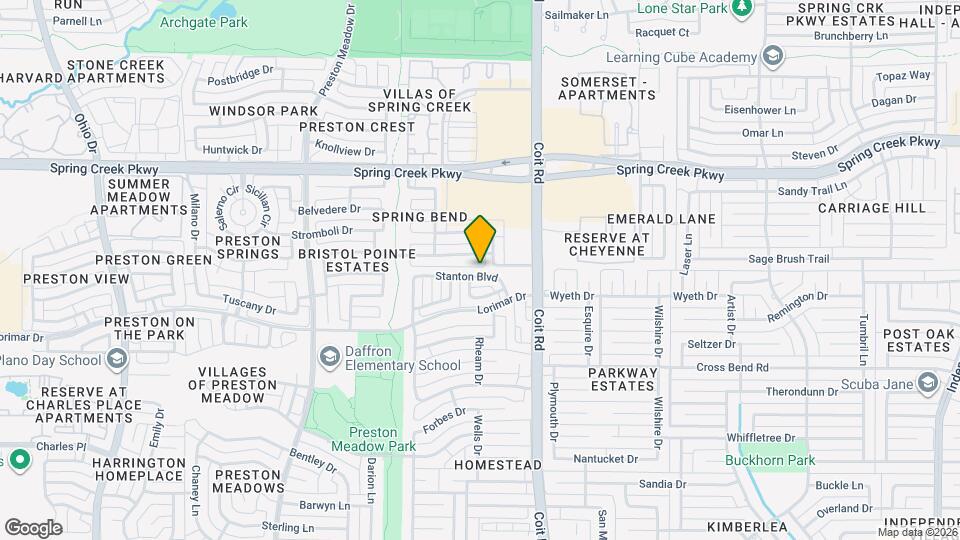 4121 Stanton Blvd Map and Location Details