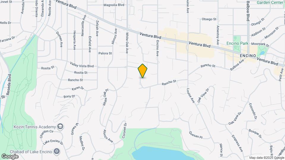 4718 White Oak Ave Map and Location Details