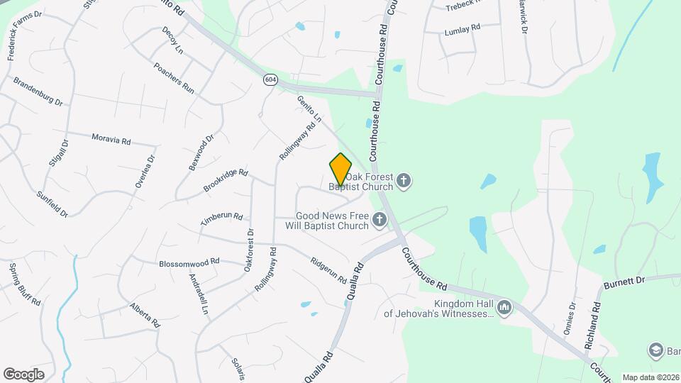 10312 Genlou Rd Map and Location Details