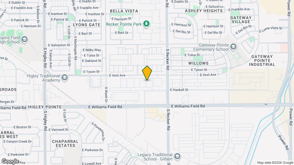 2253 S Wallrade Ln Map and Location Details
