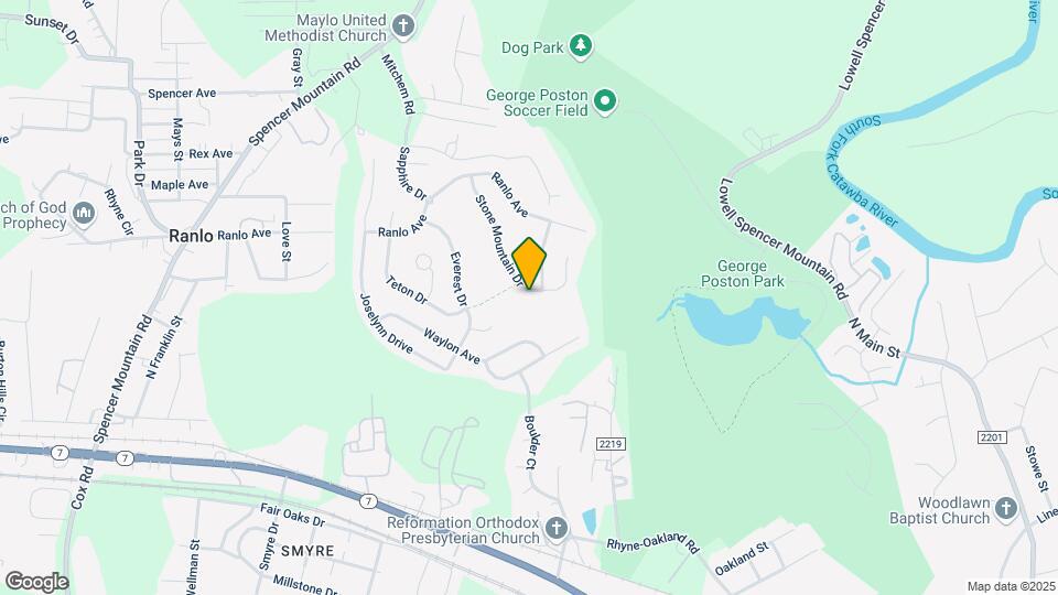 4416 Stone Mountain Dr Map and Location Details