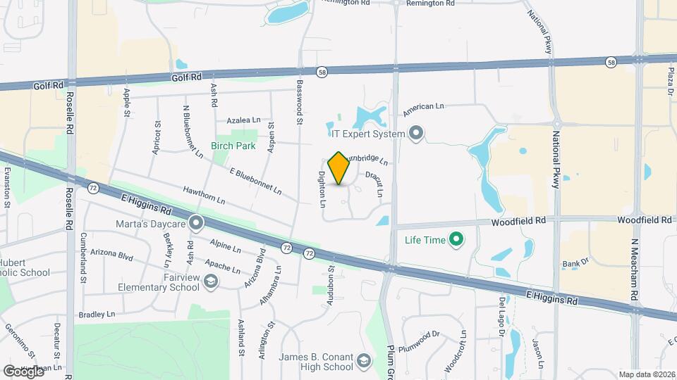 615 Newbury Ln Map and Location Details