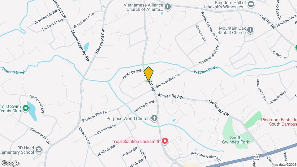 1765 Highpoint Rd Map and Location Details