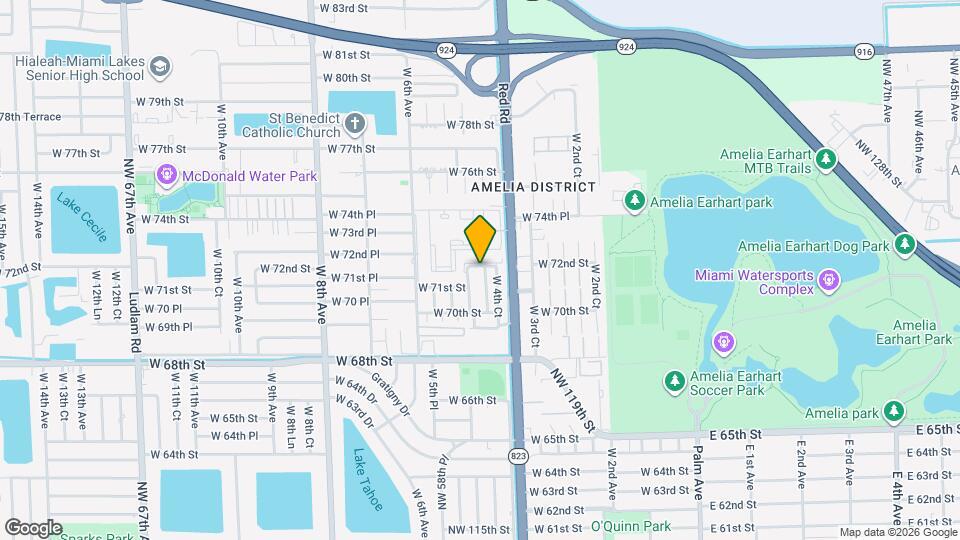 7192 W 4th Ln, Unit A Map and Location Details