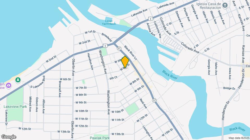 219 6th St Mapa y Detalles de la Ubicación