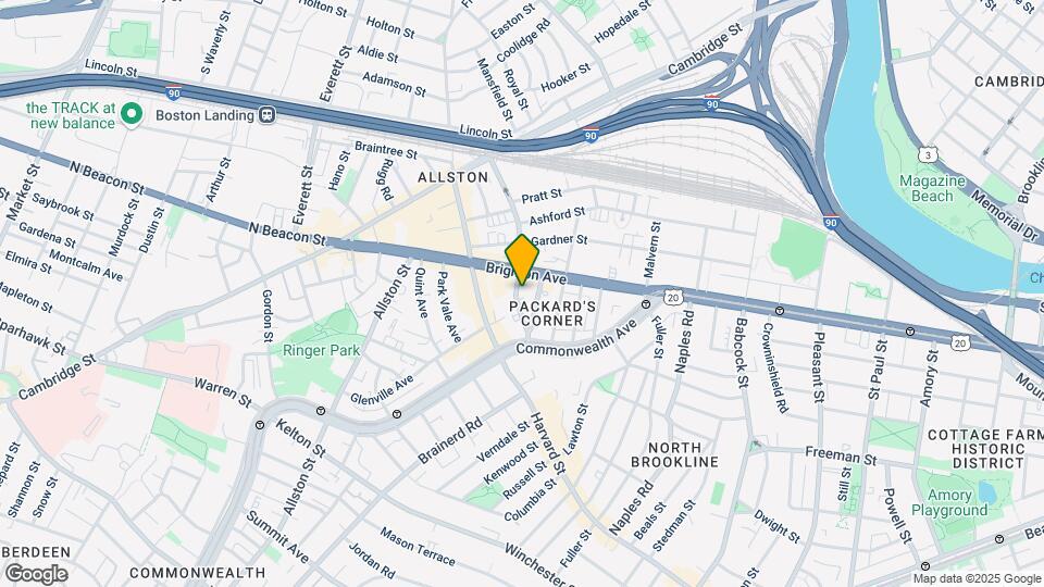 80 Linden St, Unit 1 Mapa y Detalles de la Ubicación