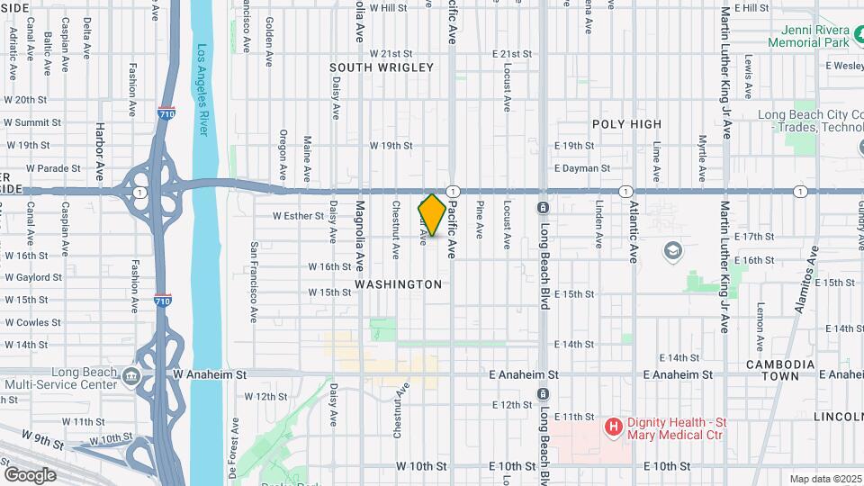 1632 Cedar Ave Mapa y Detalles de la Ubicación