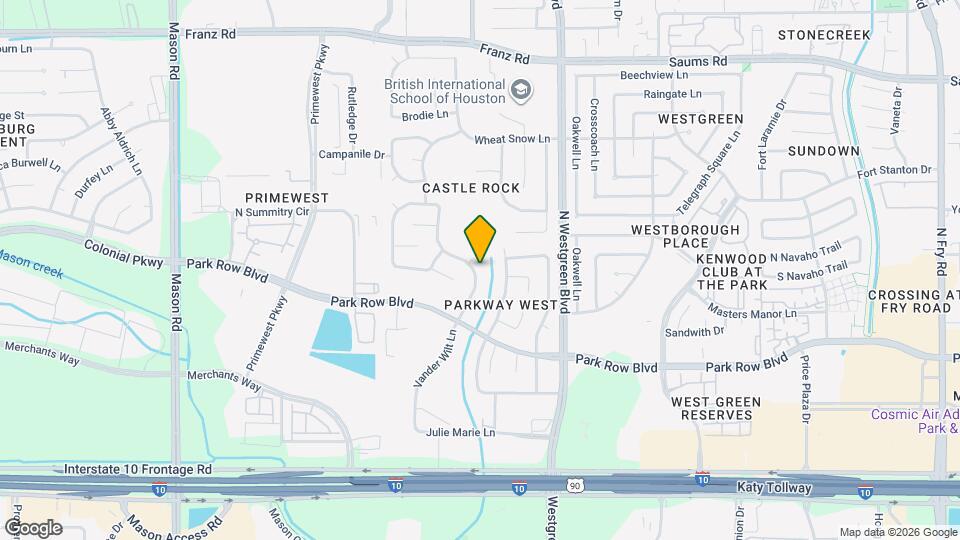 1738 Vander Wilt Ln Map and Location Details