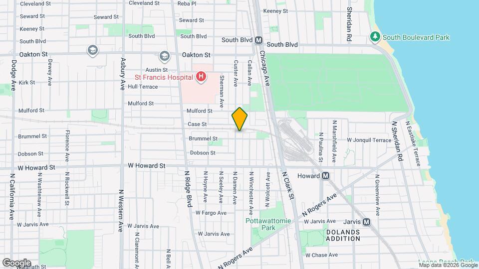 637 Brummel St Mapa y Detalles de la Ubicación