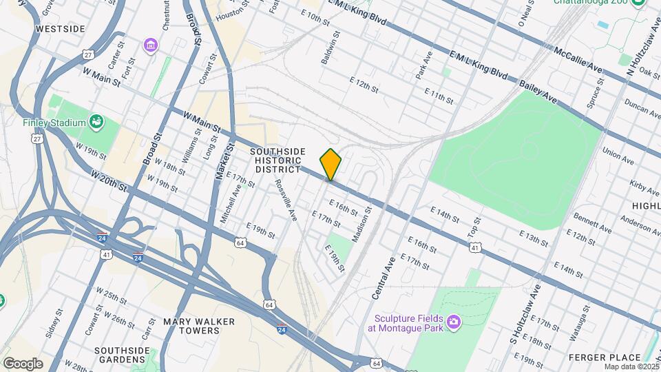 1522 Adams St Mapa y Detalles de la Ubicación