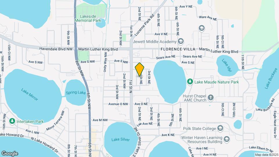 1727 2nd St NE Mapa y Detalles de la Ubicación