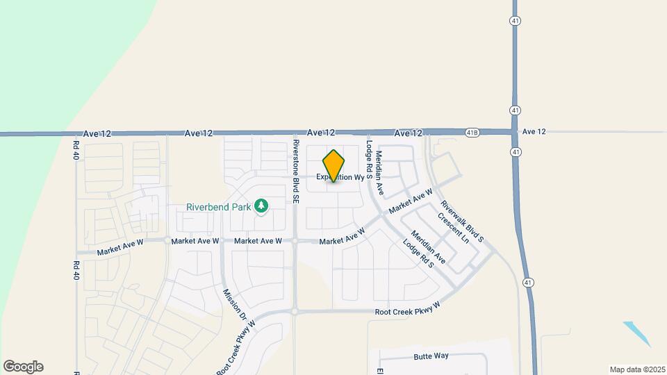 645 Blue Oak Lane W Map and Location Details