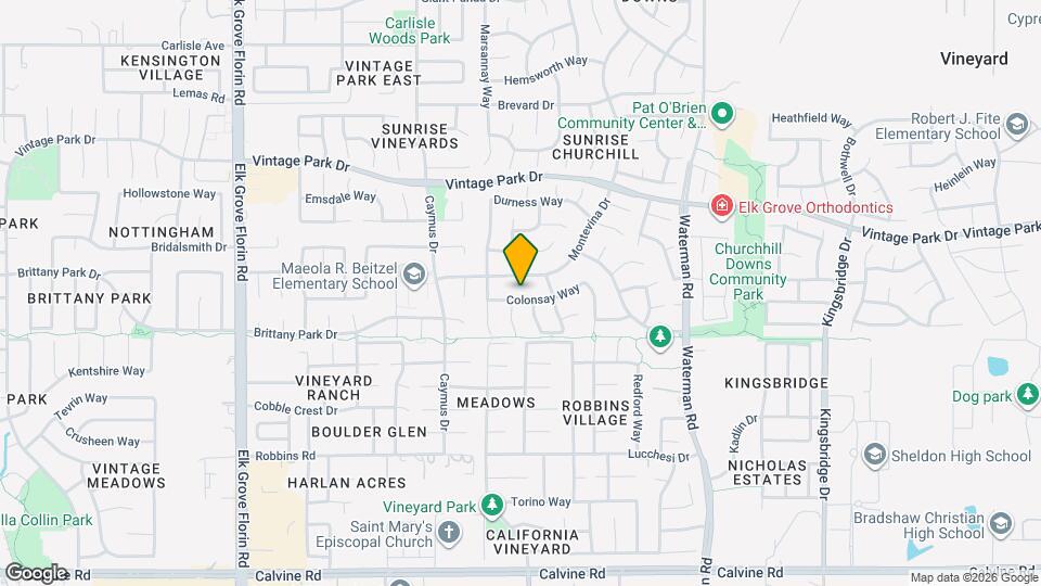 9131 Colonsay Way Map and Location Details