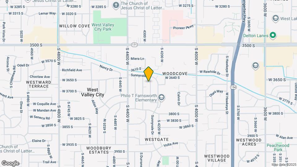 3670 S 4265 W Map and Location Details