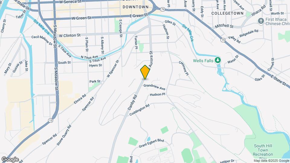 765 S Aurora St, Unit 1 Map and Location Details