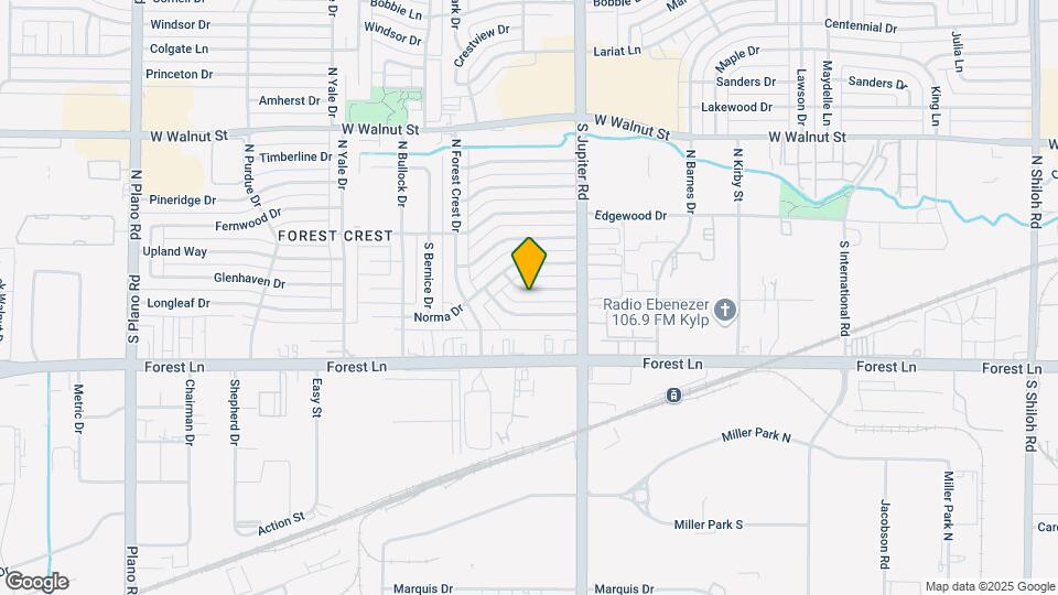3610 Russwin Dr Map and Location Details