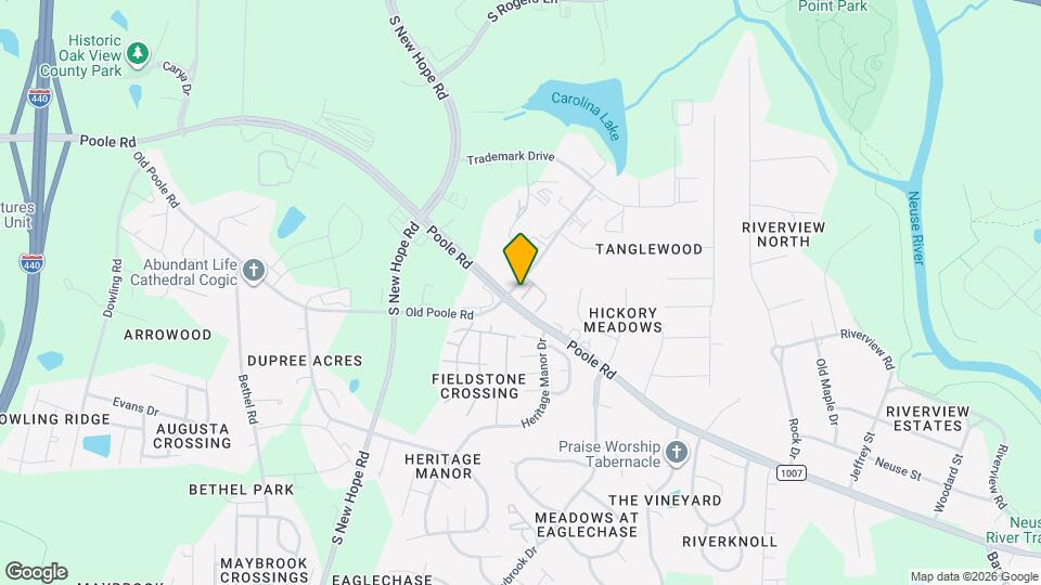 5207 Tanglewood Creek Ct Map and Location Details