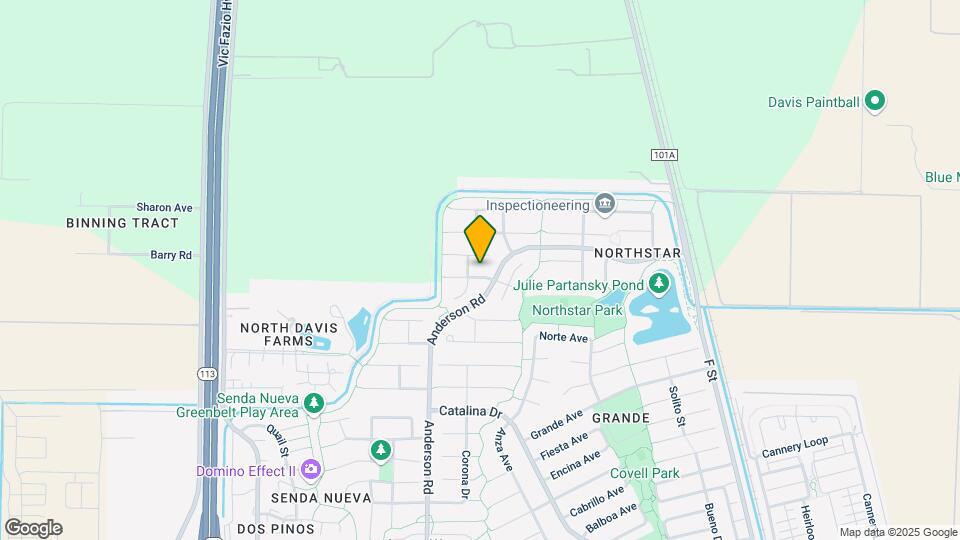 615 Oriole Ave Map and Location Details