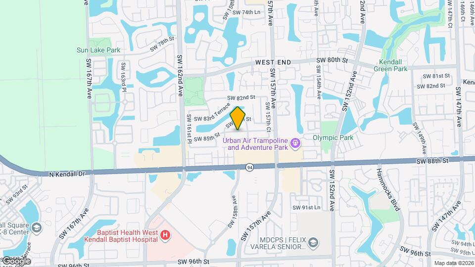 15856 SW 85th St Map and Location Details