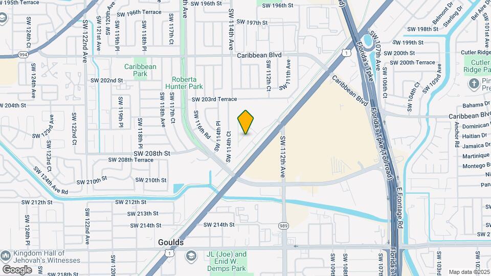 11332 SW 207th Dr, Unit 1 Map and Location Details