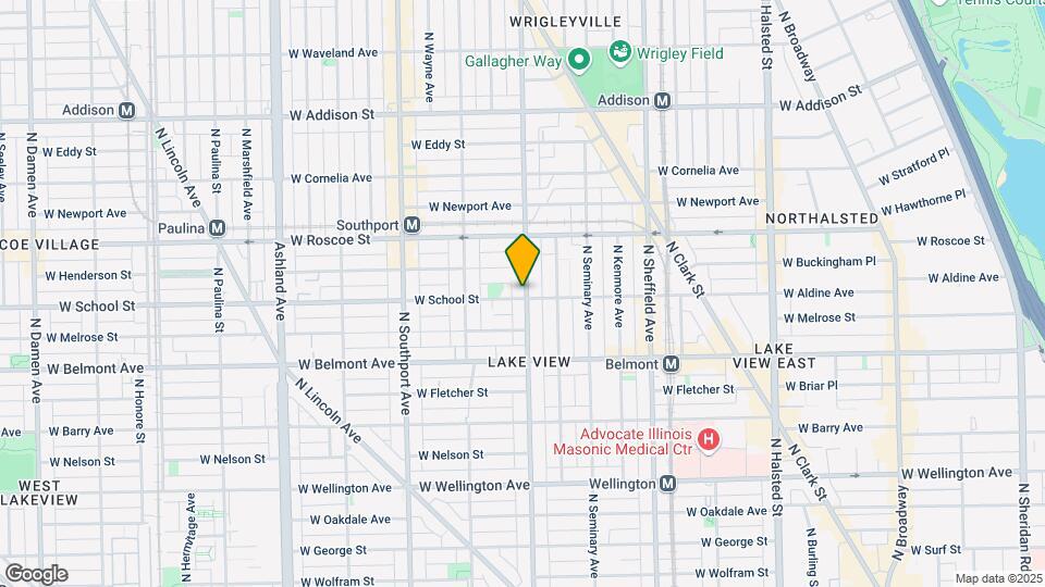 3300 N Racine Ave, Unit 2 Mapa y Detalles de la Ubicación
