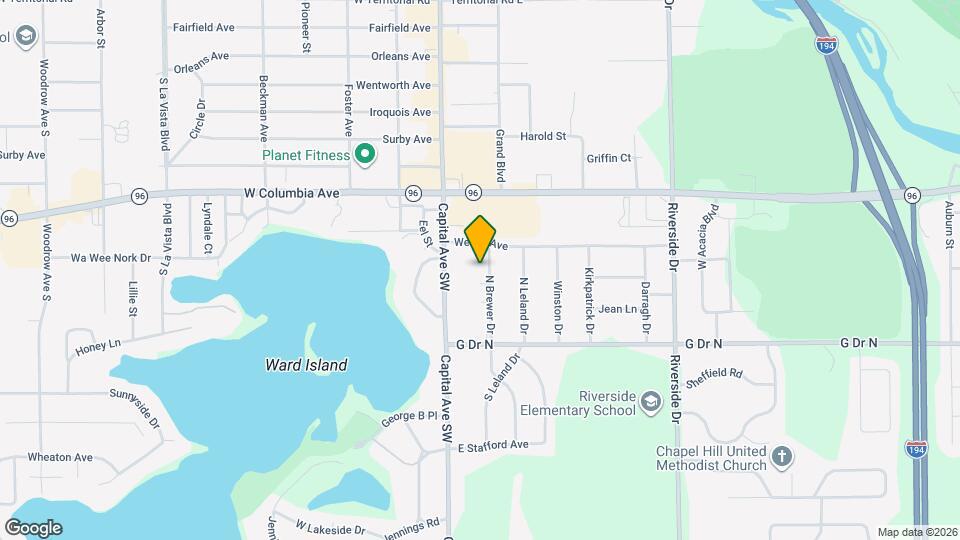 112 N Brewer Dr, Unit 04 Map and Location Details