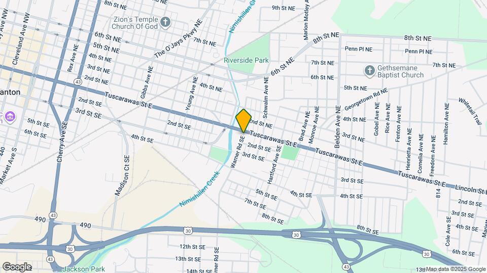 112 Warner Rd SE Map and Location Details