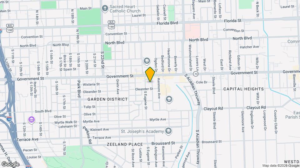 612 Arlington Ave Map and Location Details