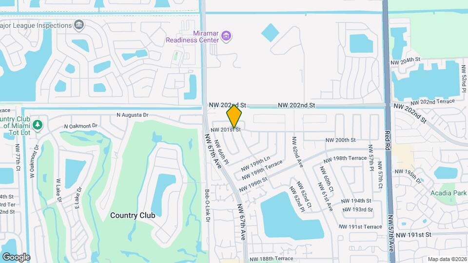 20051 NW 64th Pl Map and Location Details