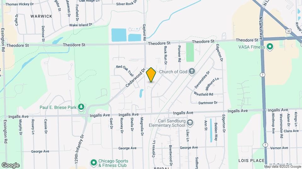 1335 Rock Run Dr Map and Location Details