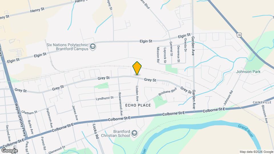 26 Greig St Map and Location Details