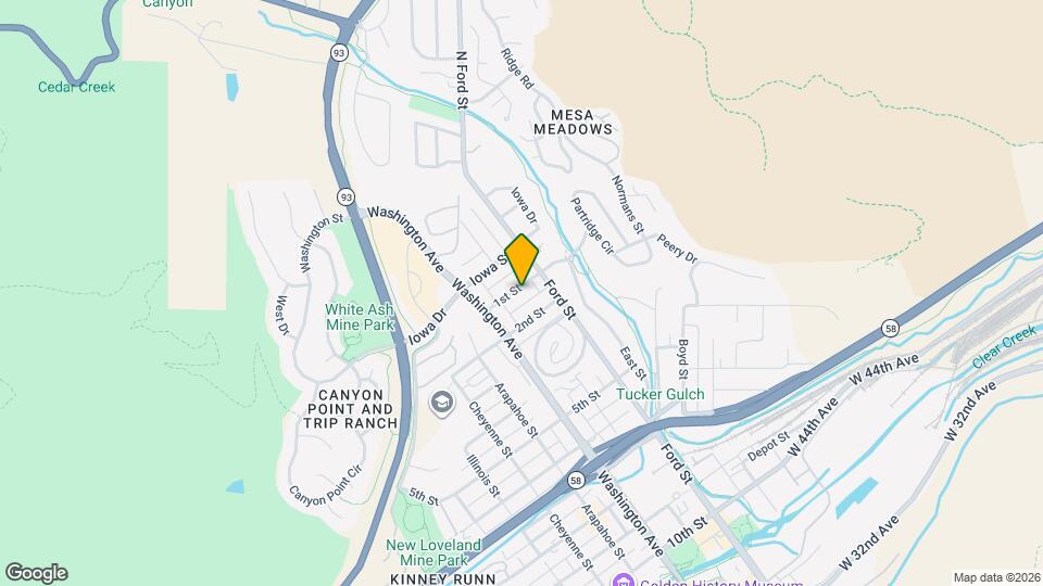 621 1st St Map and Location Details