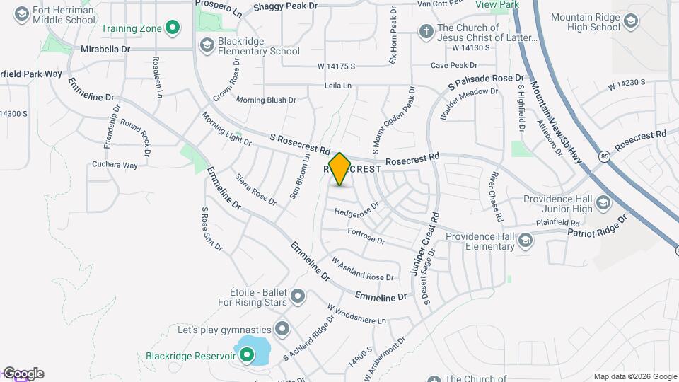 5233 W Courtly Ln Map and Location Details