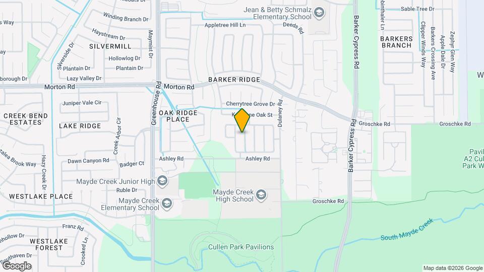 2931 Auburn Falls Ln Map and Location Details