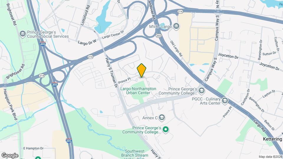 10101 Prince Pl Map and Location Details